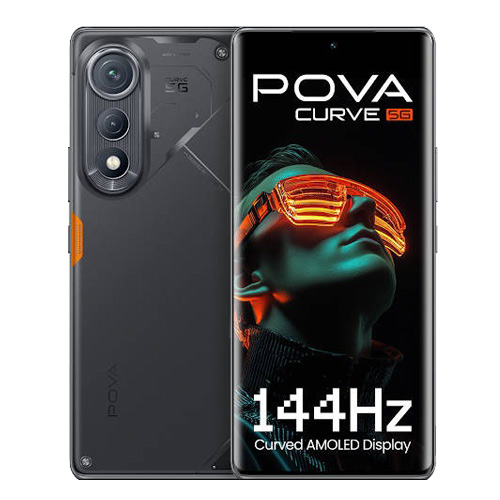 Tecno Pova Curve Geek Black