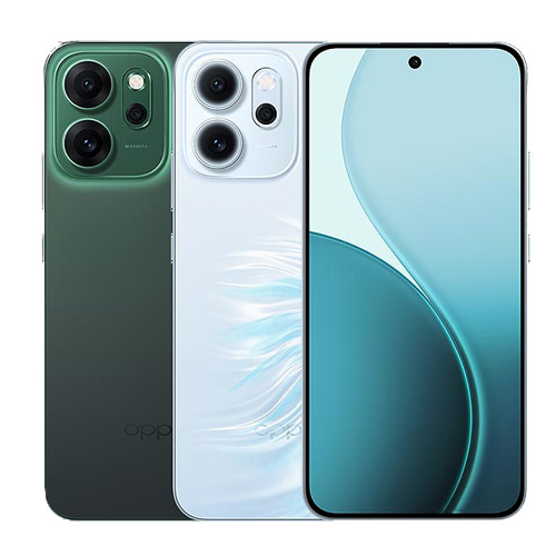 Oppo Reno14 F color Luminous Green Opal Blue price in Bangladesh.