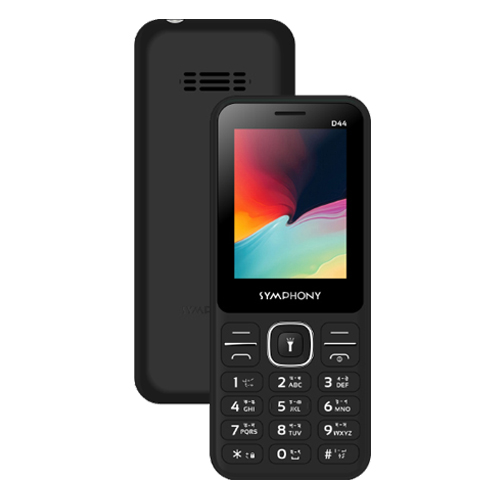 Symphony D44 color black price in Bangladesh.